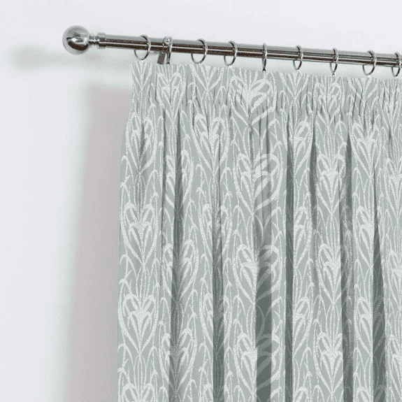 SAVANNAH PENCIL PLEAT CURTAINS Laurel