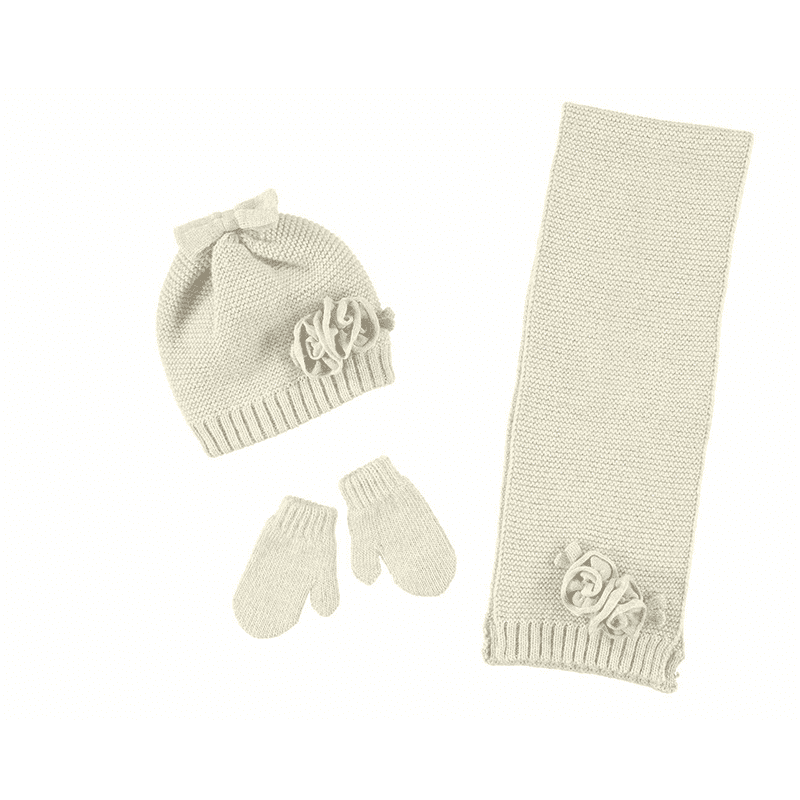 Scarf Hat Set 10105 Natural AW21