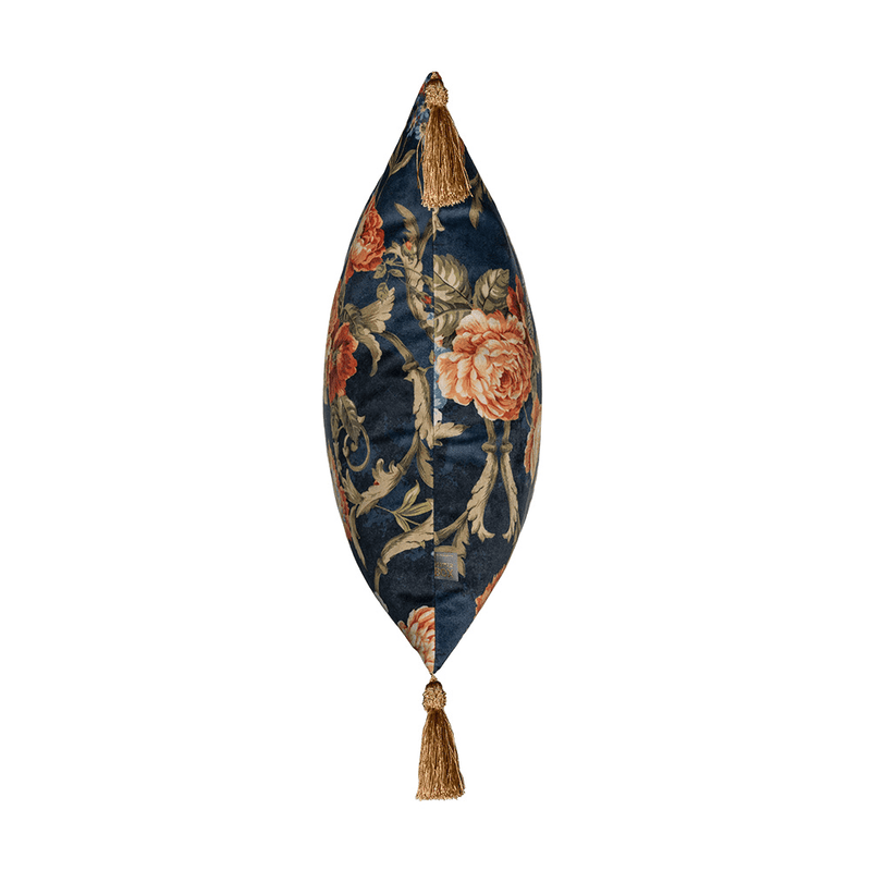 Scatter Box 3CT1456A Baroque Navy Floral Cushion