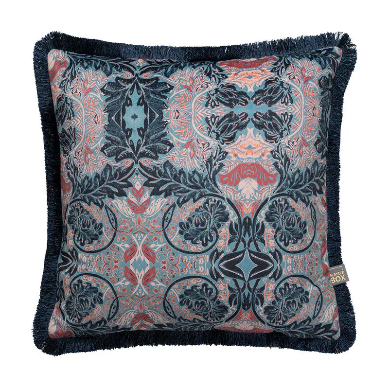 Scatter Box Athena Filled Cushion 43x43cm | Blue 3CT1456A