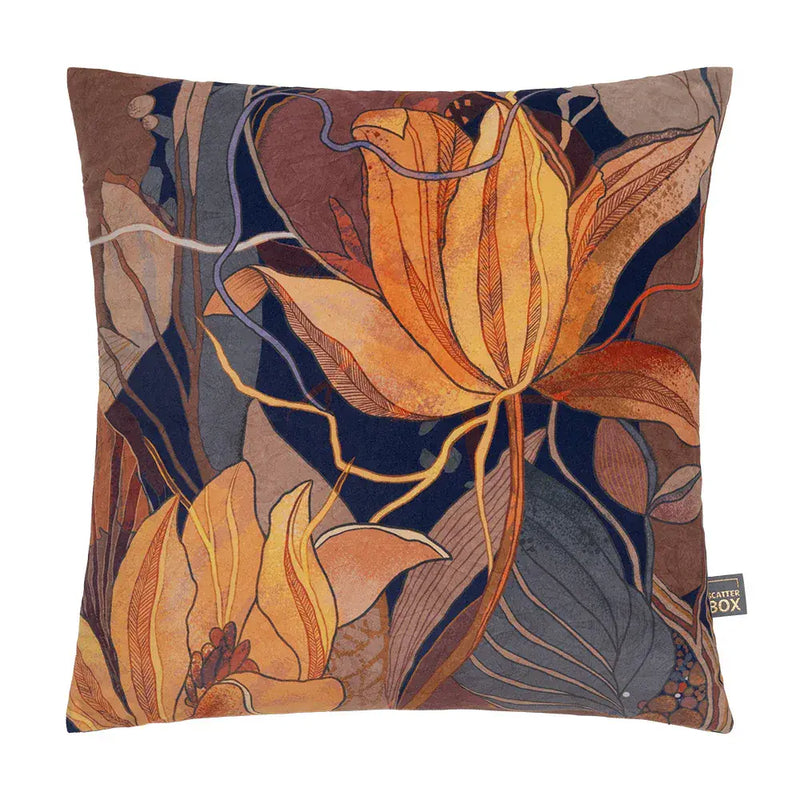 Scatter Box Azalea Filled Cushion 45X45CM  | Amber 3CT1506A