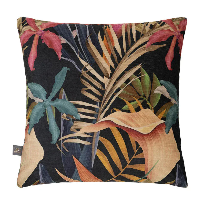 Scatter Box  Fia  Filled Cushion43x43cm | Navy/Pink 3PT1223A/4A
