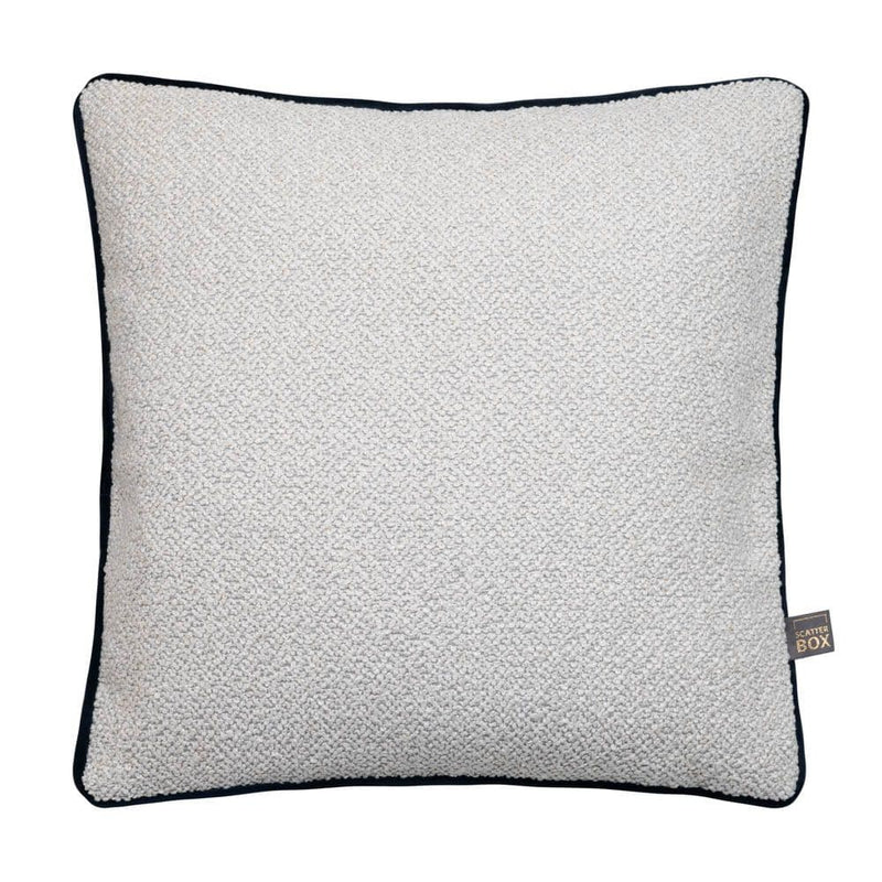 Scatter Box Leighton Cushion Ecru/Navy 43x43cm| 3PT1161A