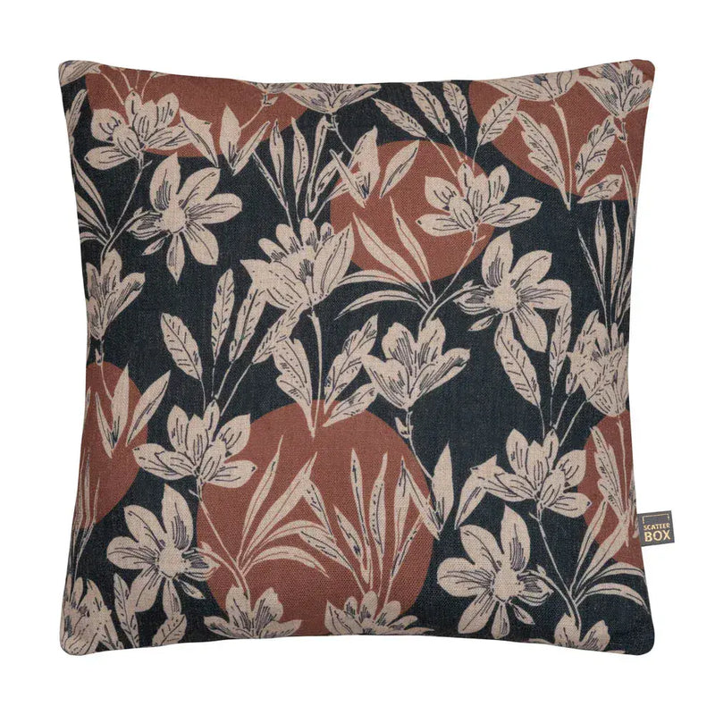 Scatter Box Sunset Palm Filled Cushion  50X50CM | Clay3CT1465C