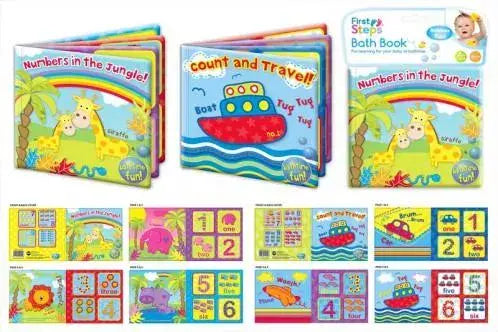 Sheelin First steps Soft pvc bath book | PS150