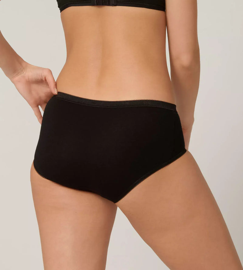 Sloggi Basic Midi 3 Pack Black | 10007657