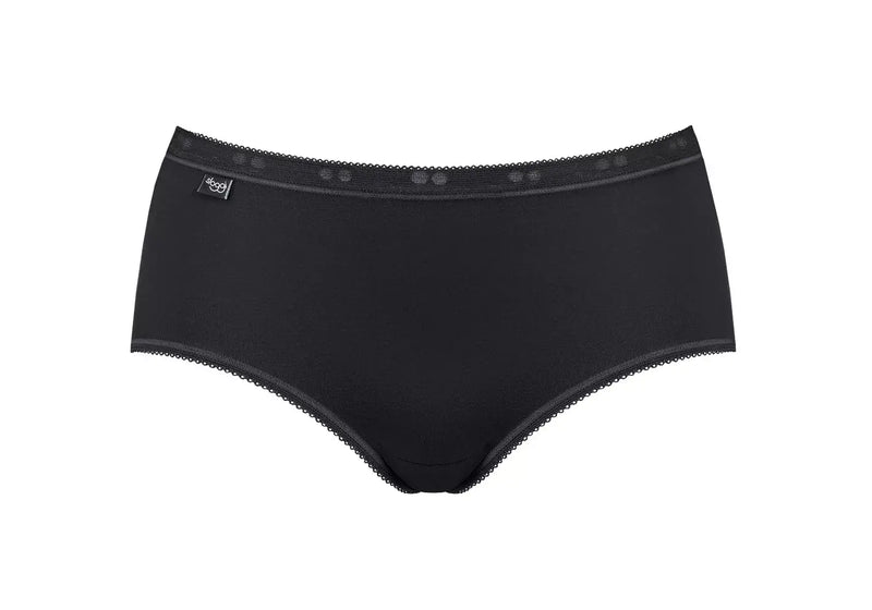 Sloggi Basic Midi 3 Pack Black | 10007657