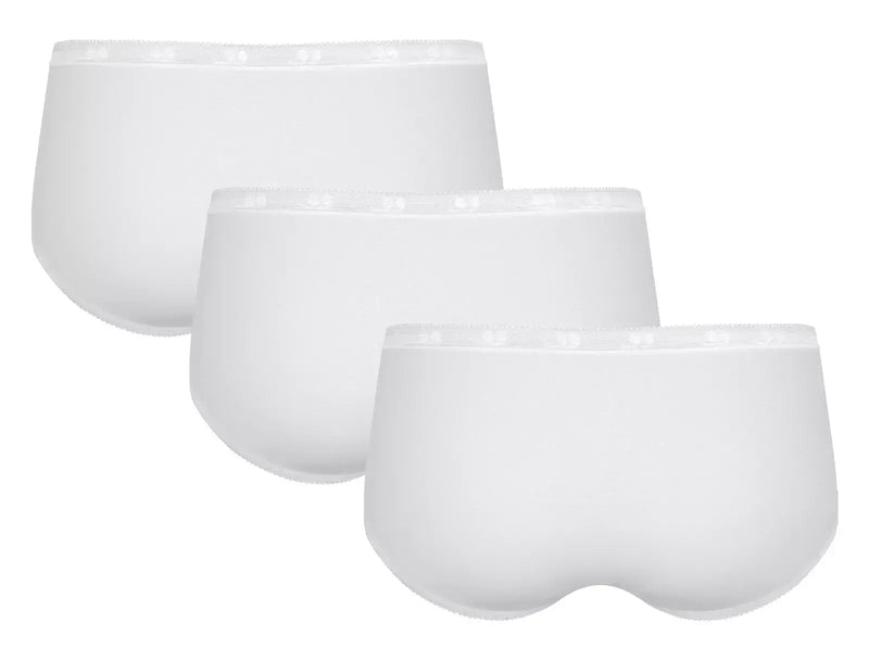 Sloggi Basic Midi 3 Pack White | 10007657