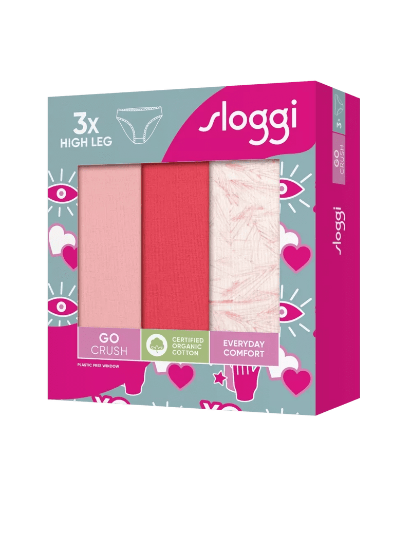 Sloggi Go Crush 3 Pack Hipster | Multi M006