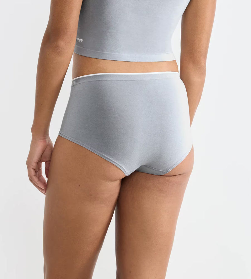 Sloggi Go Sense High Waist 2 Pack  Brief  | Chrome 3602