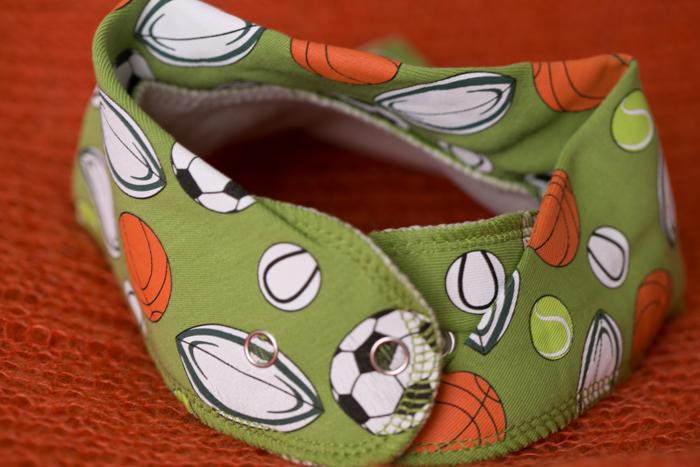 Babyboo Bandana Super Sports Fan Bandana Bib | Multi