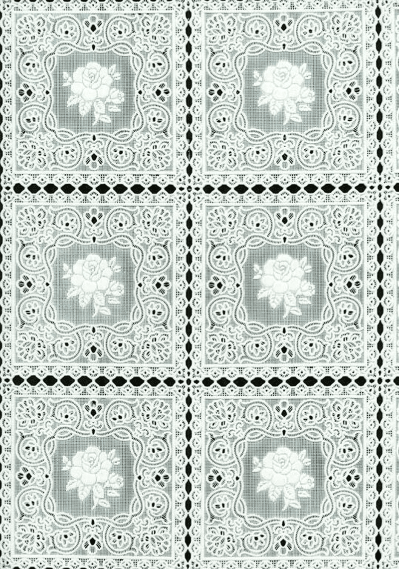 Squard Lace Oil Cloth | Cream