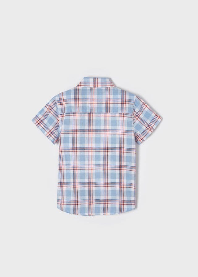 SS Linen Shirt 3115 Blue
