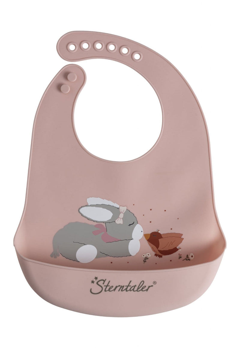 Sterntaler Silcone Bib | Pink 6792106/8/7