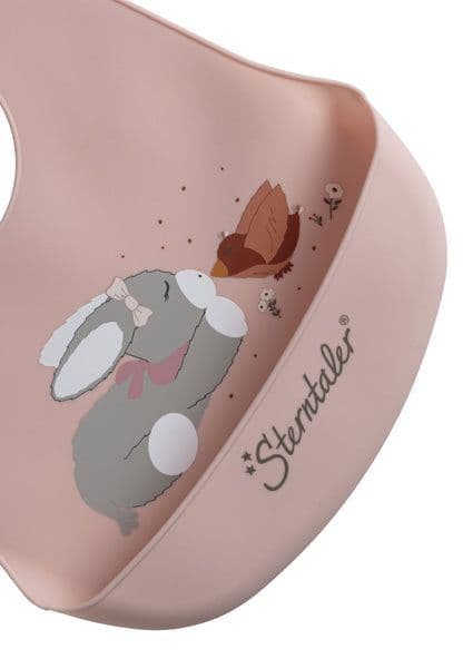 Sterntaler Silcone Bib | Pink 6792106/8/7