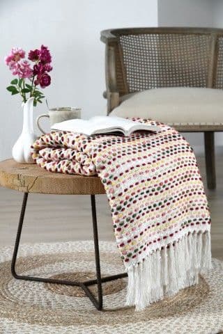 STOF Archy Plain Throw 125x150 cm | Multi