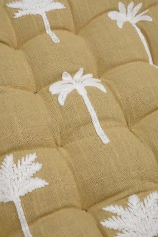 STOF  Casa Blanca  Seat Pad 38x38cm | Mustard CUD698003GAL
