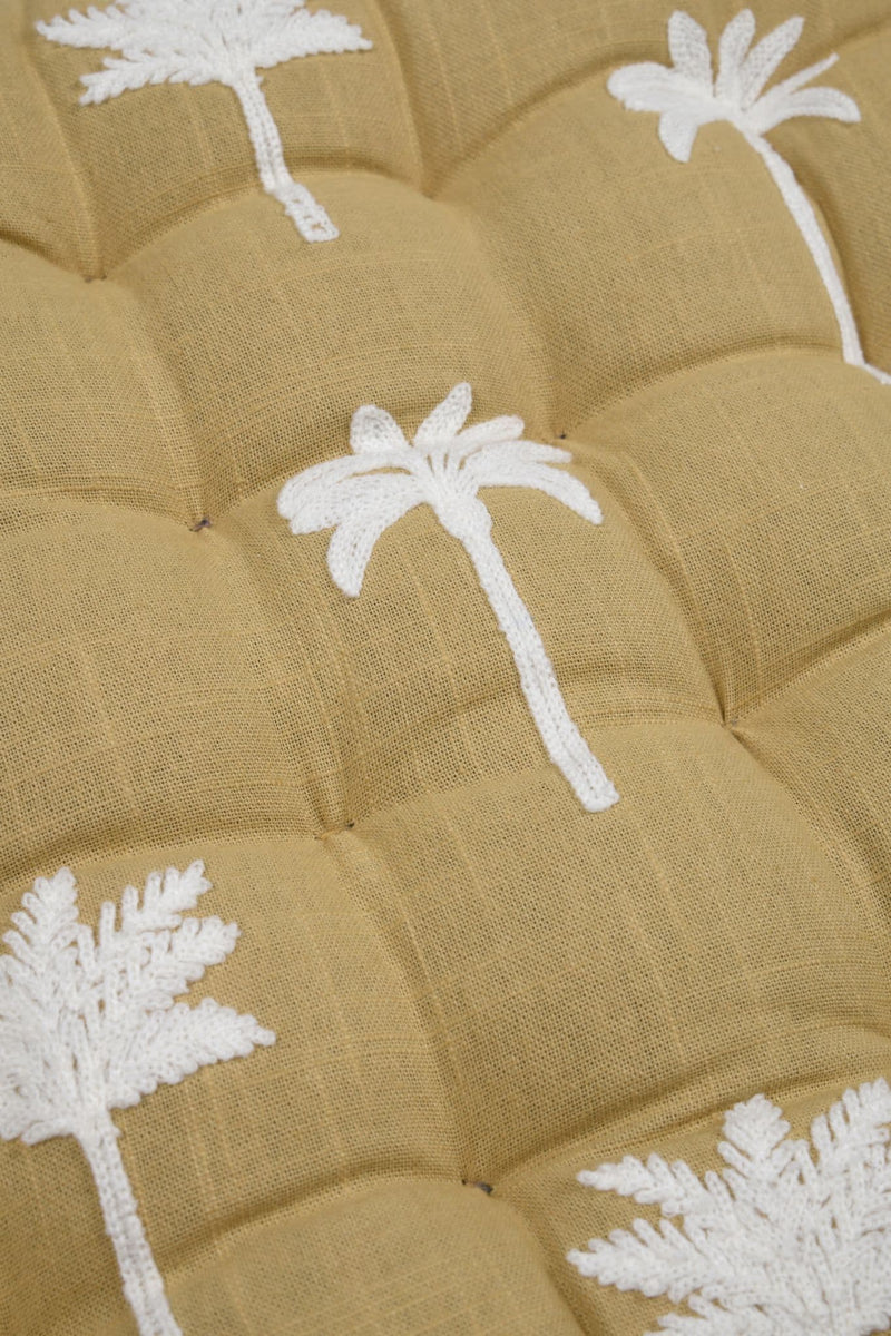 STOF  Casa Blanca  Seat Pad 38x38cm | Mustard CUD698003GAL