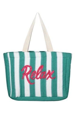 STOF Dolcevita Beach Bag  | Emerald SAC5D625010