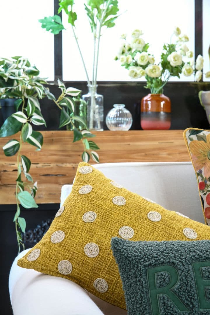 STOF France Betty Filled Cushion |  30x50 cm Mustard C1D911002