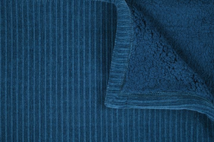 STOF France Clayton Cord Throw 130X160 CM | Teal P2D513003