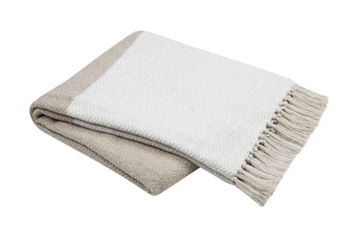 STOF France Geneve Throw 125X150cm  | Natural P2D343003