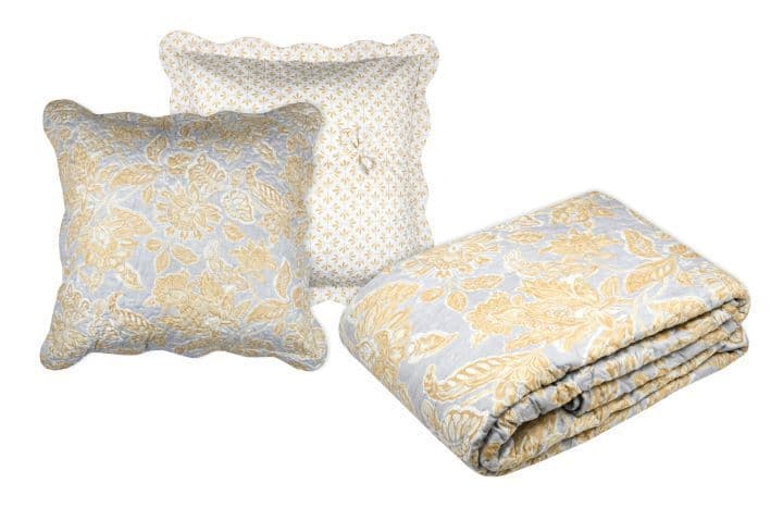 STOF France Nerya Bedspread | Mustard P5D208001