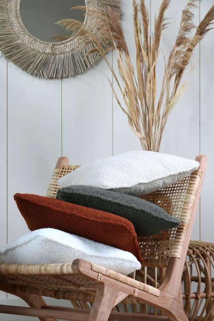 STOF France Paddou Filled Cushion | Green COD525004