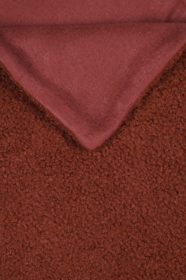 STOF France Paddou Throw 125x150cm| Rust
