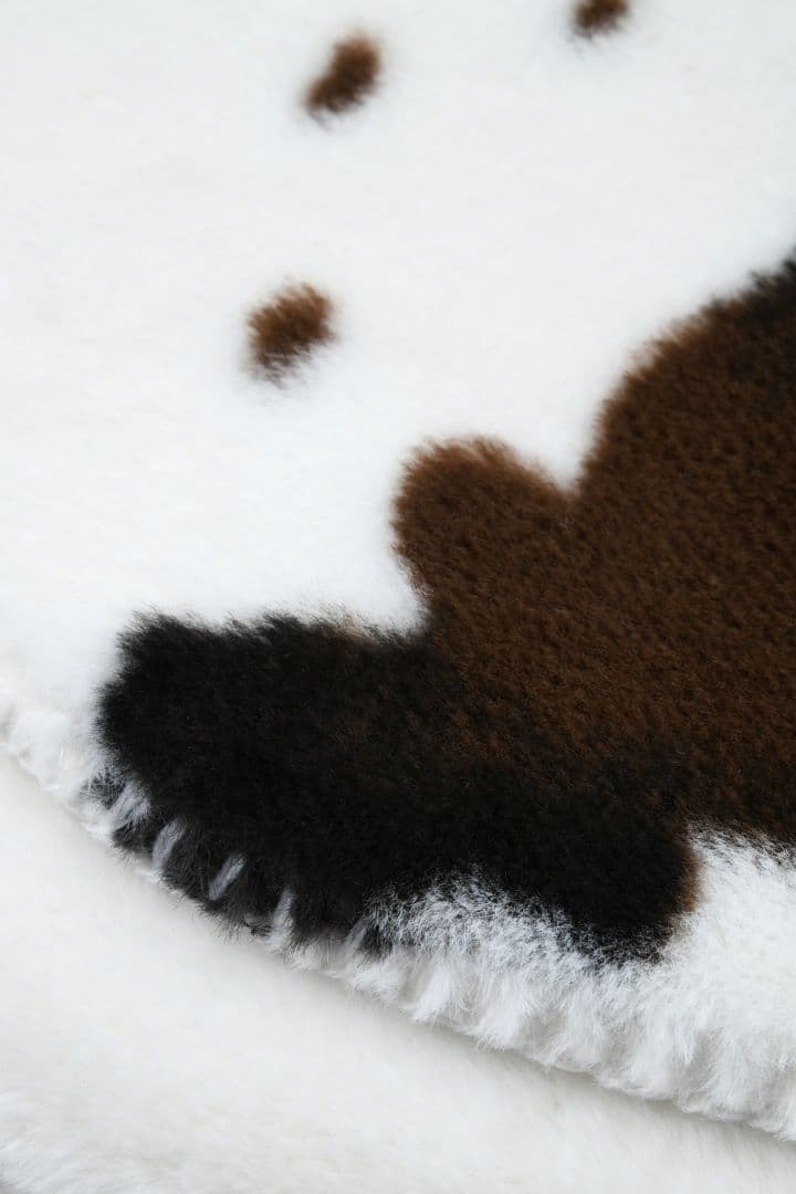 STOF France Vache Throw | White Mix P25793001