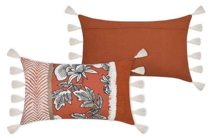 STOF Galicia Filled Cushion 35x50cm  | Orange C3D597001