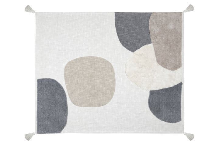 STOF Martial  Plaid Throw|  Natural P2D163001