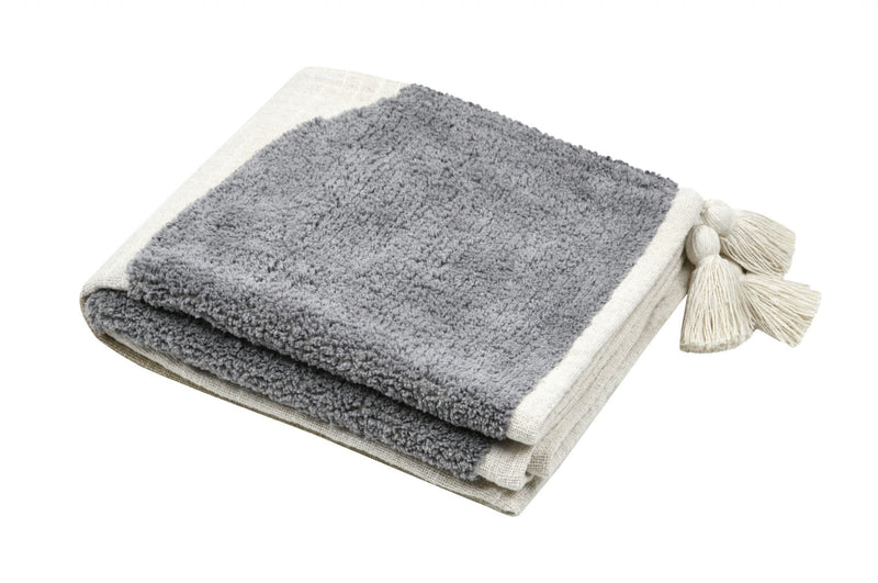 STOF Martial  Plaid Throw|  Natural P2D163001