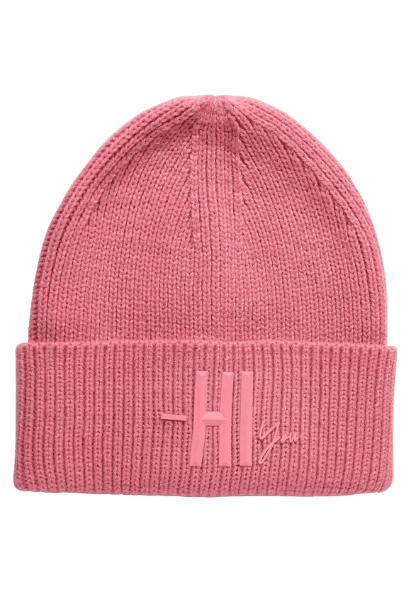 Street One 571999 Rib Knit Hat Rose