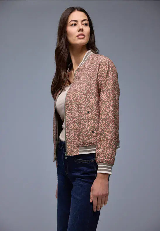 Street One Blouson Jacket | Apricot 212924