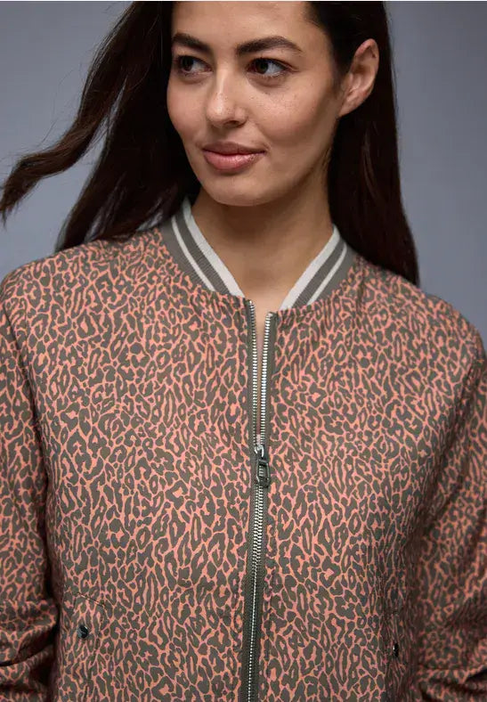 Street One Blouson Jacket | Apricot 212924