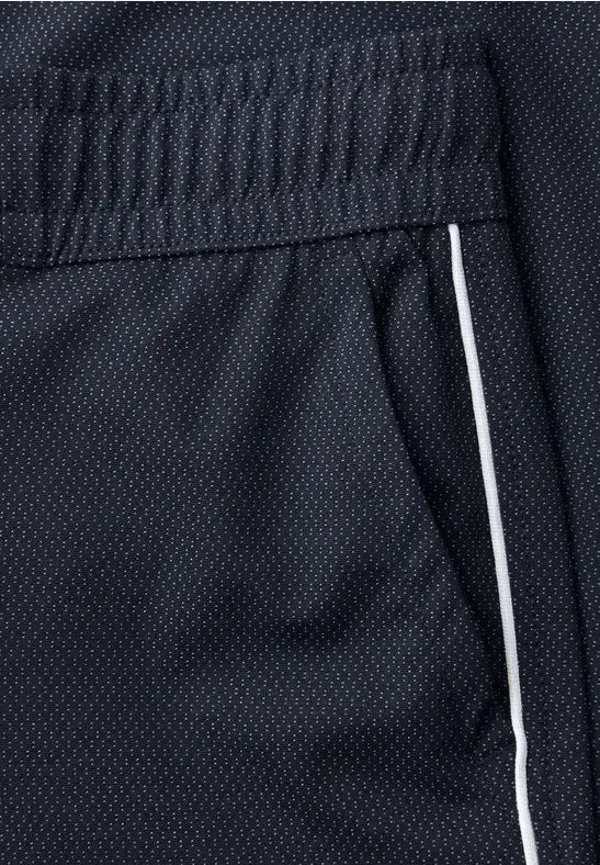 Street One Bonny Dots Piped Trousers | Navy 380601