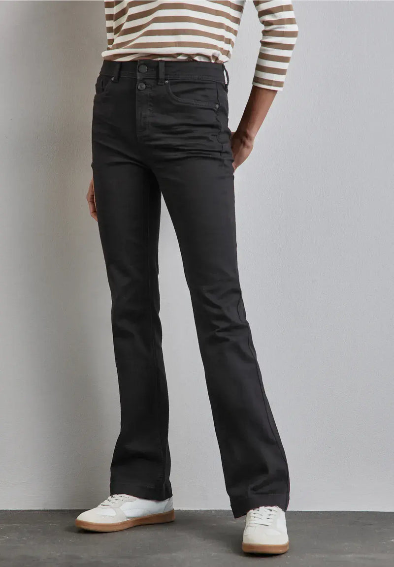 Street One  Bootcut Denim Jeans | Black 377780