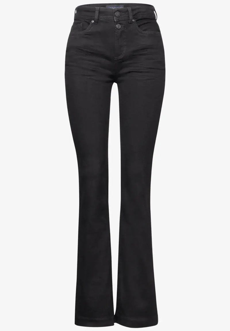 Street One  Bootcut Denim Jeans | Black 377780