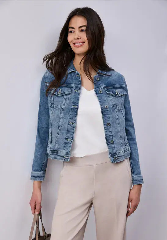 Street One  Denim Jacket | Med Blue 212920