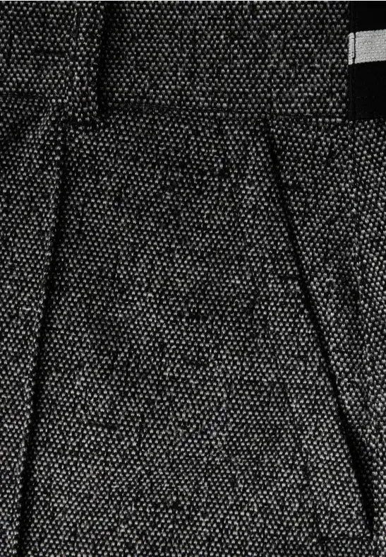 Street One Jaquard Bermuda Shorts | Black 380140