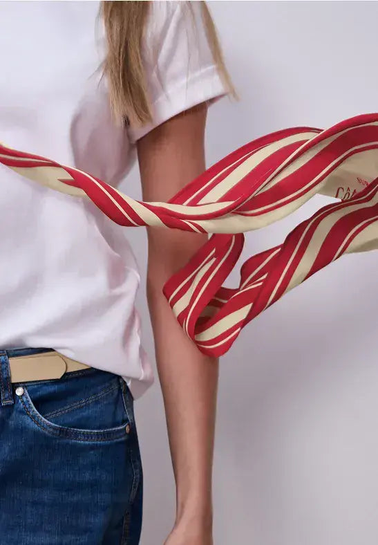 Street One  Nicki Satin Scarf | Red 573090