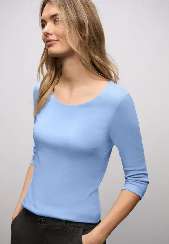 Street One Pania Shirt | Blue 317588