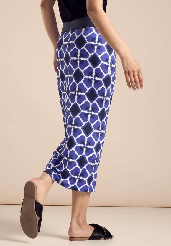 Street One  Pepica Slit Skirt  | Violet 361506