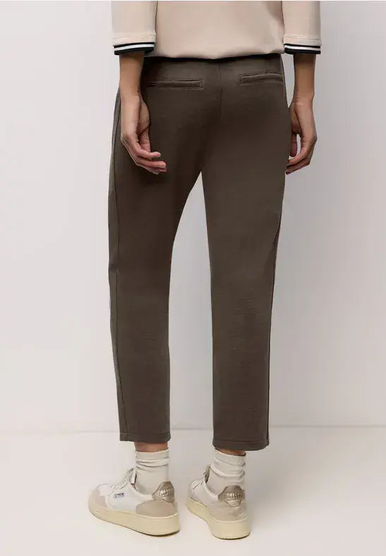 Street One Pique Trousers | Earth 380538 28