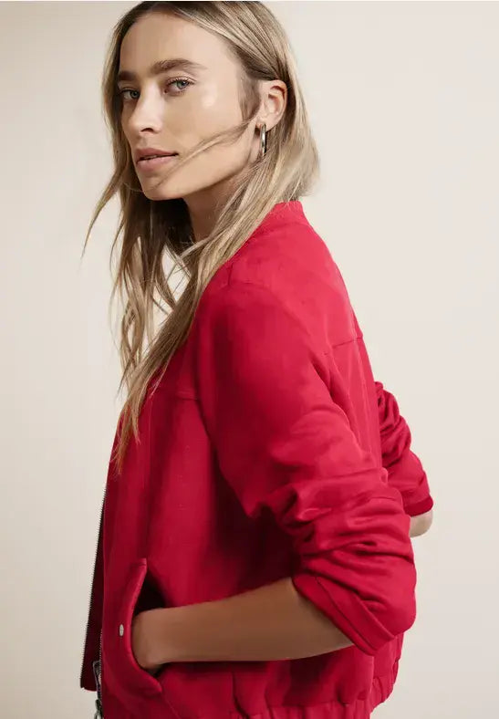 Street One Short Jacket | Red 212993