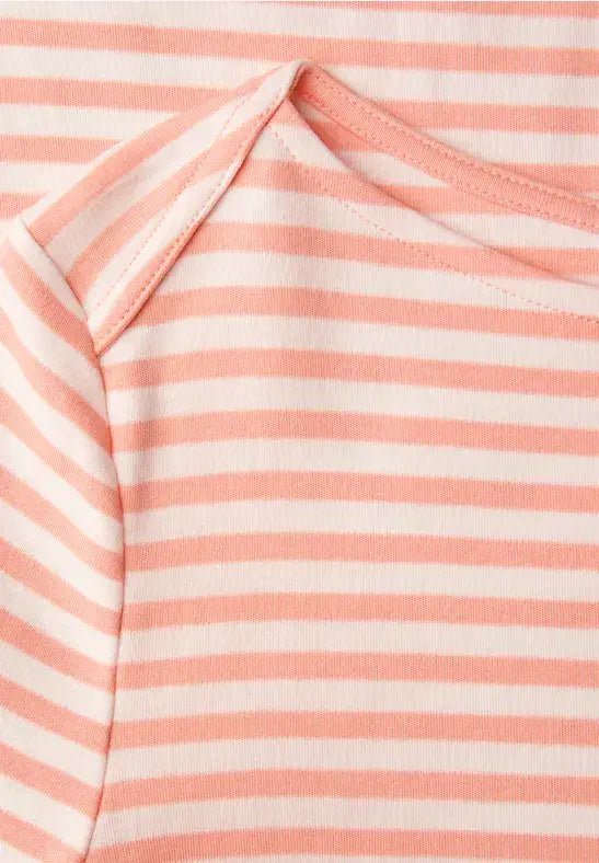 Street One  U-Boat Stripe Shirt | Apricot 324529