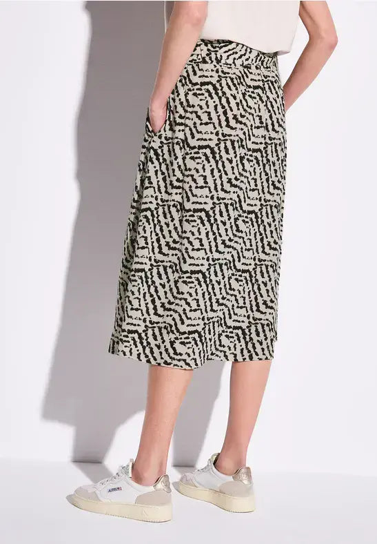 Street One  Wrap Skirt | Sand 361702