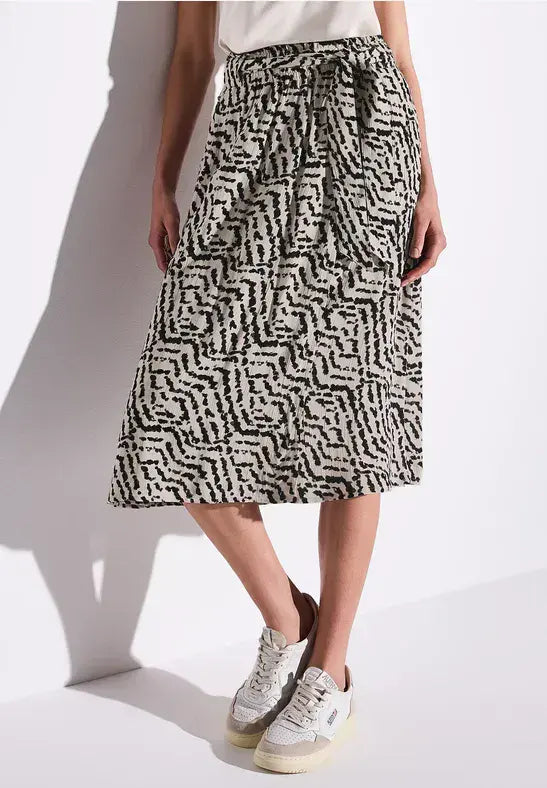 Street One  Wrap Skirt | Sand 361702