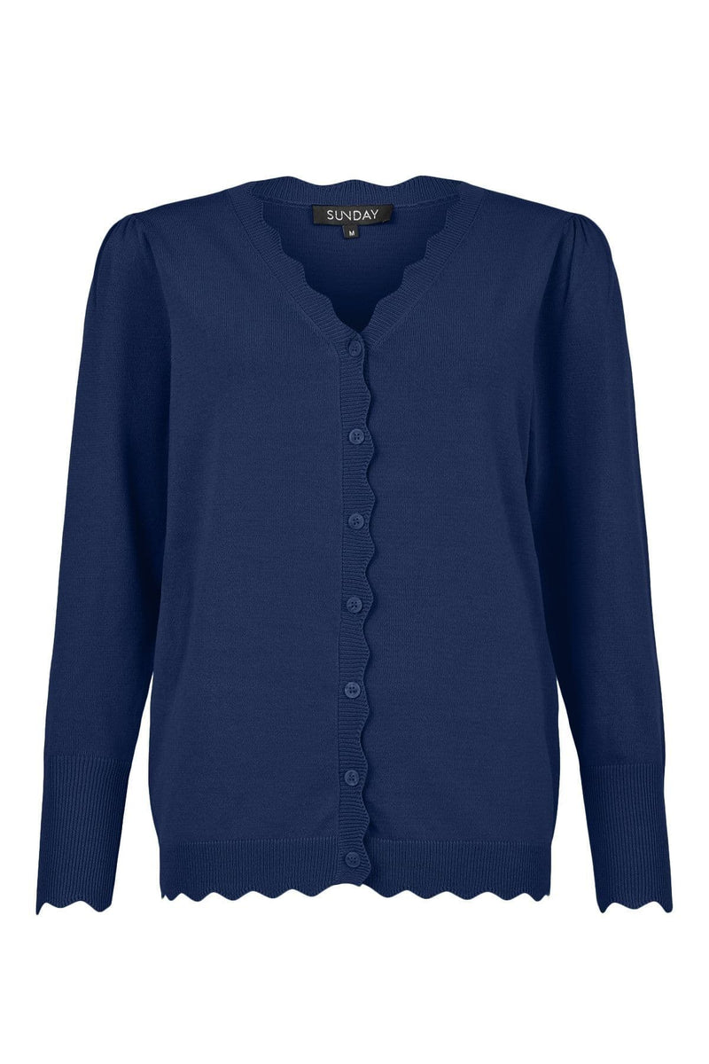 SUNDAY Cardigan | Navy 6491 6281